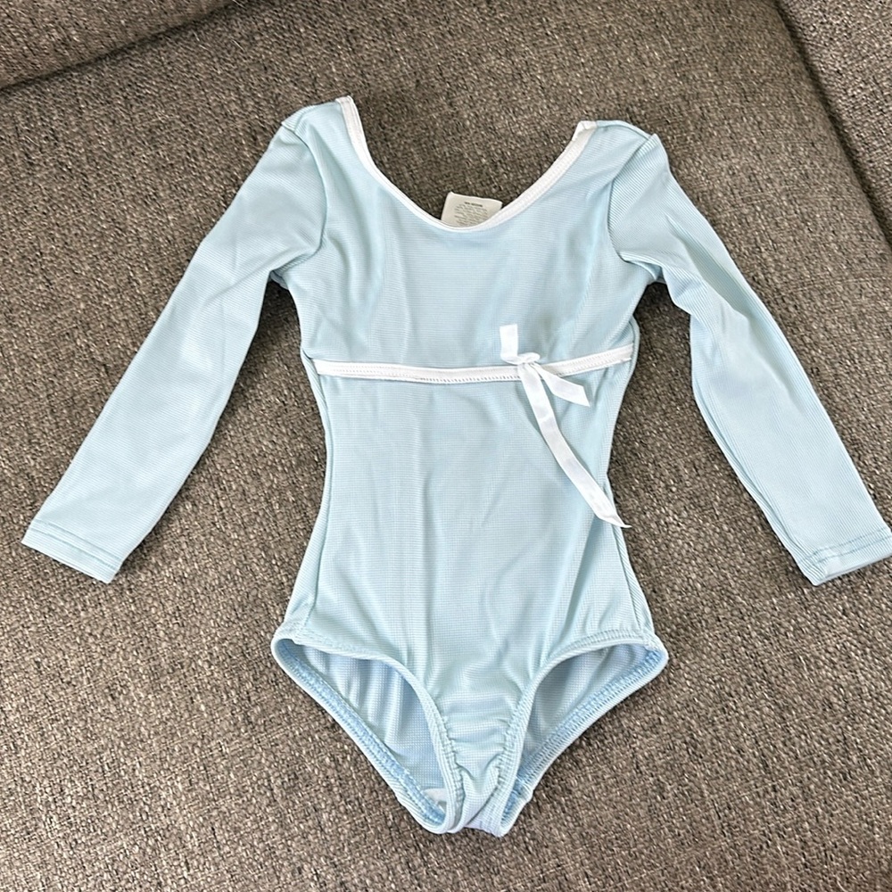 Light Blue Kids Dance Costume